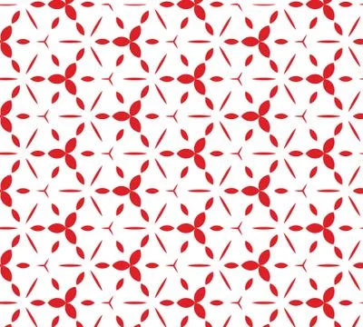 Vector pattern - geometric seamless simple modern texture Illustrazione stock