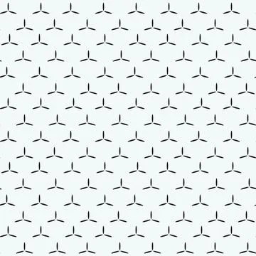 Vector pattern - geometric seamless simple black and white modern texture Illustrazione stock