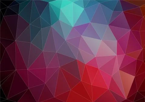 Vector pattern of geometric shapes Illustrazione stock