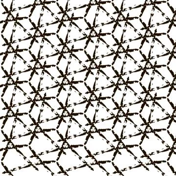 Vector pattern - geometric simple modern texture Stock Illustration