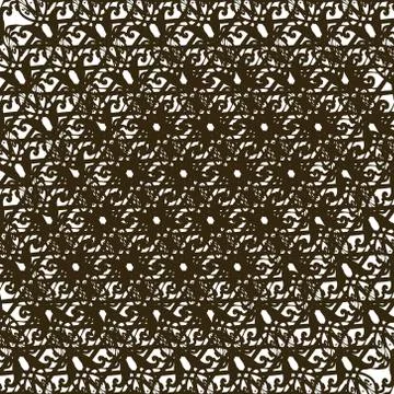 Vector pattern - geometric simple modern texture. Illustrazione stock