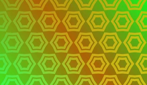 Vector Pattern In Geometric Style with smooth multicolored colorful gradient  Stock Illustration