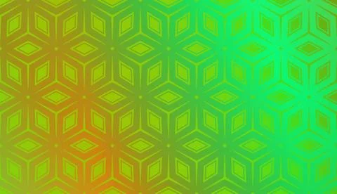 Vector Pattern In Geometric Style with smooth multicolored colorful gradient  Illustrazione stock