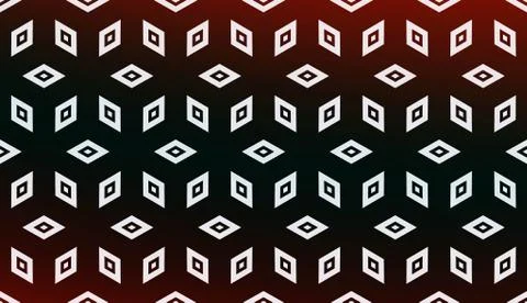 Vector Pattern In Geometric Style with smooth multicolored colorful gradient  Stock Illustration