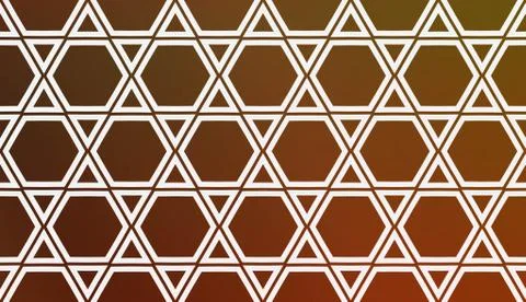 Vector Pattern In Geometric Style with smooth multicolored colorful gradient  Stock Illustration