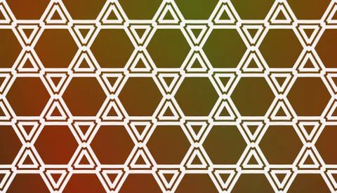 Vector Pattern In Geometric Style with smooth multicolored colorful gradient  Stock Illustration