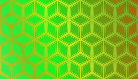 Vector Pattern In Geometric Style with smooth multicolored colorful gradient  Stock Illustration