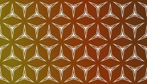 Vector Pattern In Geometric Style with smooth multicolored colorful gradient  Stock Illustration