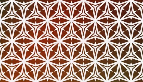 Vector Pattern In Geometric Style with smooth multicolored colorful gradient  스톡 일러스트