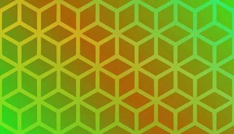 Vector Pattern In Geometric Style with smooth multicolored colorful gradient  イラスト素材