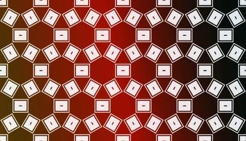 Vector Pattern In Geometric Style with smooth multicolored colorful gradient  Stock Illustration