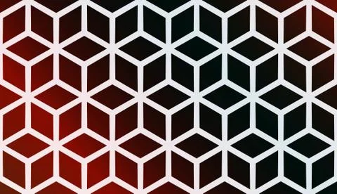 Vector Pattern In Geometric Style with smooth multicolored colorful gradient  Illustrazione stock