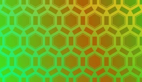 Vector Pattern In Geometric Style with smooth multicolored colorful gradient  Stock Illustration