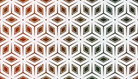 Vector Pattern In Geometric Style with smooth multicolored colorful gradient  Illustrazione stock