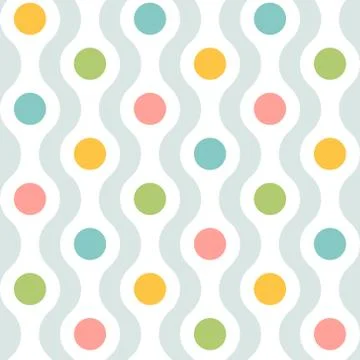 Vector pattern for holidays in retro style Illustration