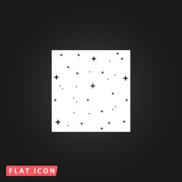 Vector pattern made with stars in square Illustrazione stock