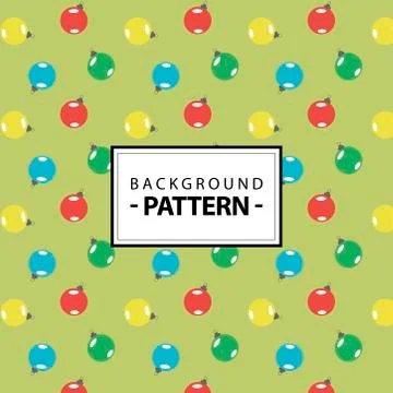 Vector pattern new year Stock Illustration