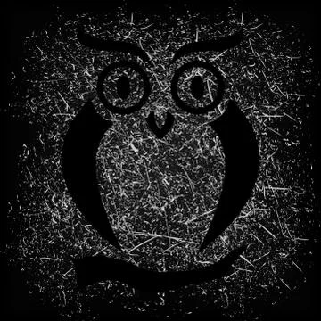 Vector pattern with owl for postcards, wallpaper, papers, textiles. Stock Illustration