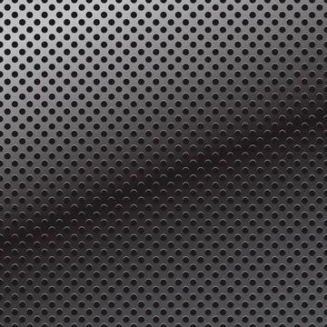 Vector pattern of perforation metal background. Pattern of perforation met... Stock Photos