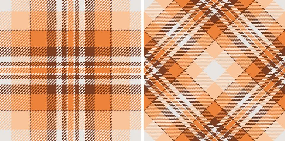 Vector pattern plaid of tartan textile texture with a fabric background sea.. Stockillustratie