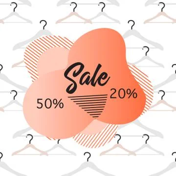 Vector Pattern Sale Purchase Discount Black Friday Stock Illustration