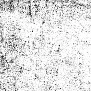 Vector pattern of scratches, chipping. Grunge black white Stock Illustration
