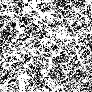Vector pattern of scratches, chipping. Grunge black white Stock Illustration