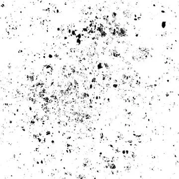 Vector pattern of scratches, chipping. Grunge black white Stock Illustration