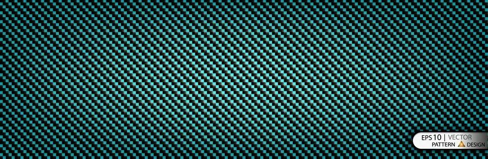 Vector Pattern seamless carbon fiber mint under mask for the production of film Illustrazione stock