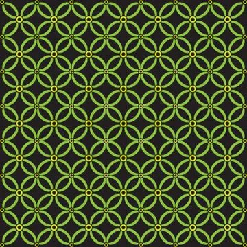 Vector pattern with small green line Stock Illustration