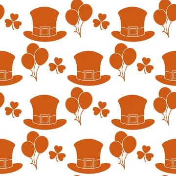 Vector Pattern St. Patrick's Day Ireland Irish Stockillustratie