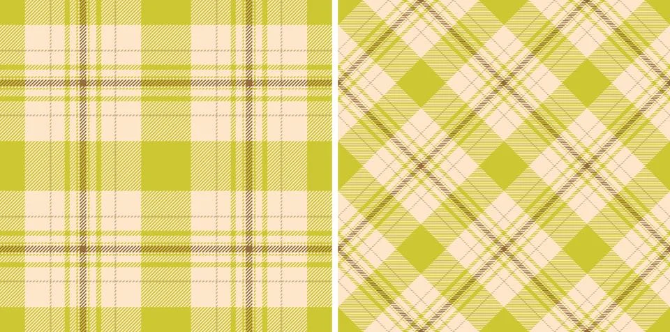 Vector pattern tartan of fabric background seamless with a textile check pl.. Stock Illustration