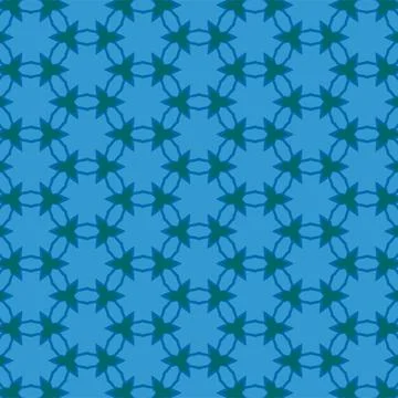 Vector pattern with triangles in shades of dirty blue Stock Illustration