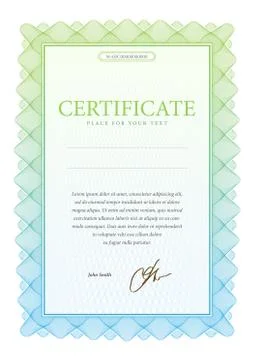 Vector pattern that is used in currency and diplomas. Vector illustration 库存插图