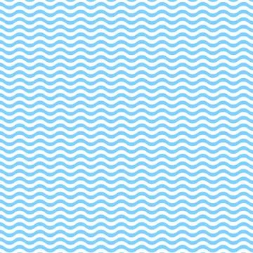 Vector pattern with waves. Stock Illustration