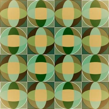 The vector pattern.Mosaic style Stock Illustration