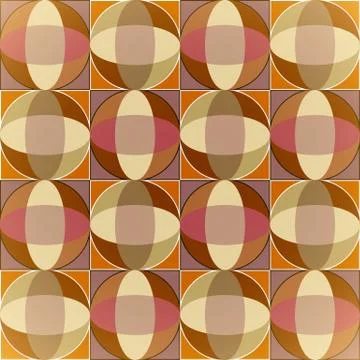 The vector pattern.Mosaic style Stock Illustration