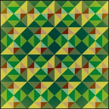 The vector pattern.Mosaic style Stock Illustration