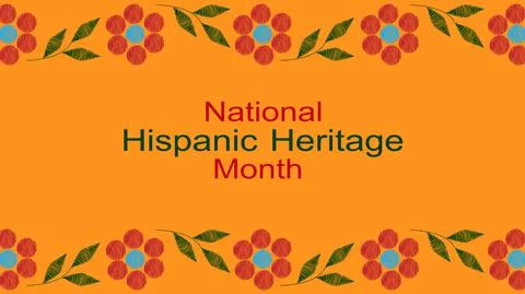 Vector. Patterns, hand-drawn Papel Picado pattern. Hispanic Heritage Month. Illustrazione stock