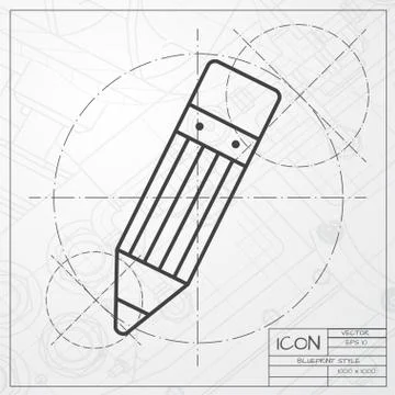 Vector pen icon Stock Illustration