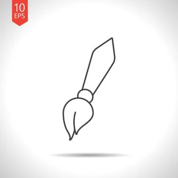 Vector pencil icon Stock Illustration