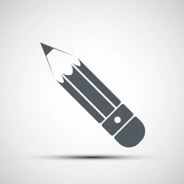 Vector pencil icon 스톡 일러스트