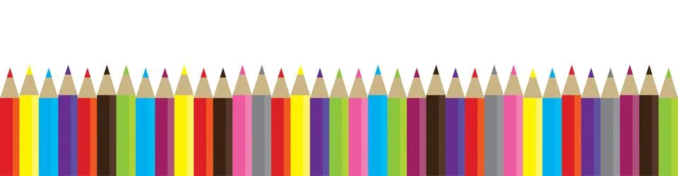 Vector pencils Illustrazione stock