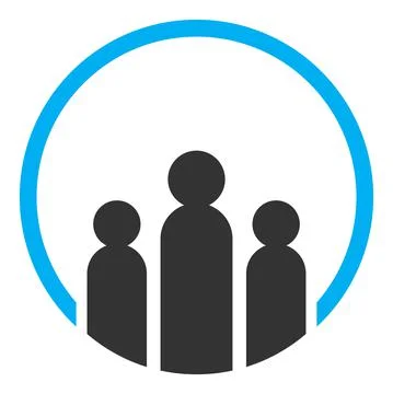 Vector People Flat Icon Illustration Stock Illustration