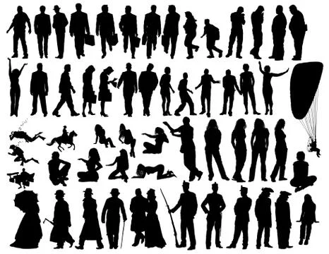 Vector people Stock Illustration