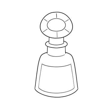Vector of perfume bottle Stock Illustration