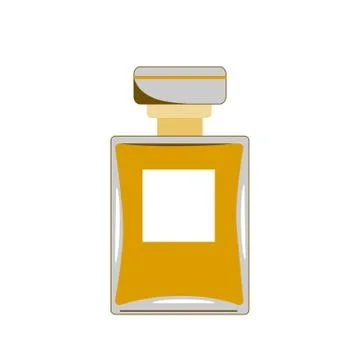 Vector Perfume icon. Retro perfume illustration for print, web, mobile and in Stock Illustration