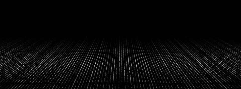 Vector perspective grid. Digital cyberspace. Network connection structure. .. Stock Illustration