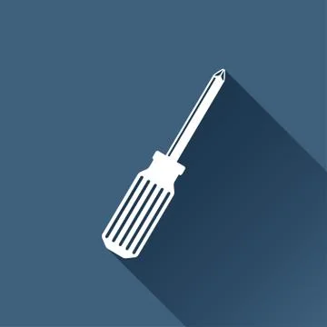Vector phillips screwdriver icon Stock Illustration