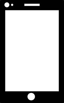 Vector phone icon on white background. eps 10 phone icon. Stock Illustration